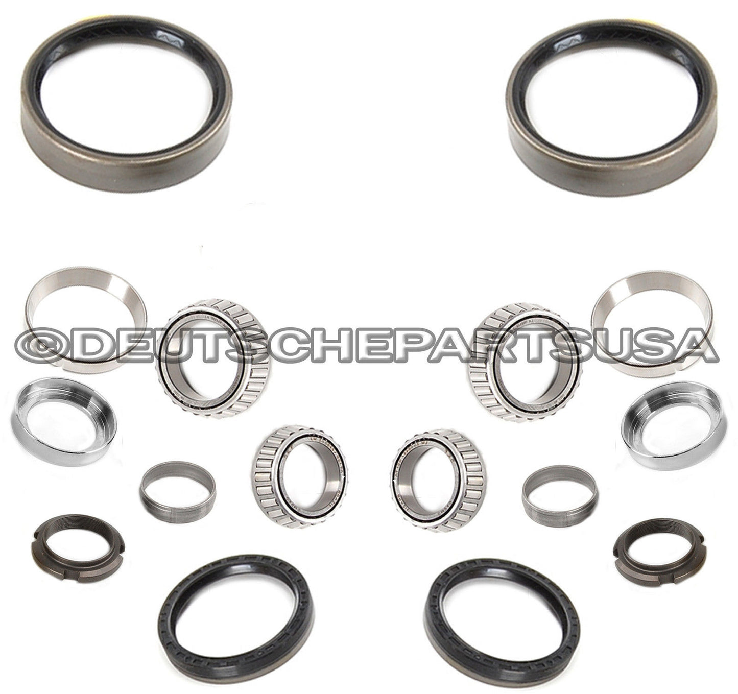 MERCEDES W115 W123 W116 W126 REAR WHEEL BEARING KIT 2 x 1233500068 LEFT + RIGHT