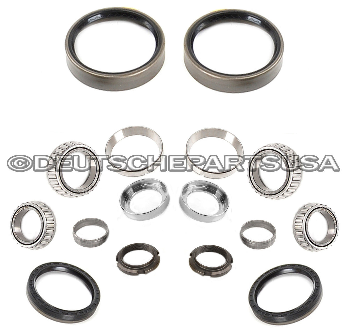 MERCEDES W115 W123 W116 W126 REAR WHEEL BEARING KIT 2 x 1233500068 LEFT + RIGHT