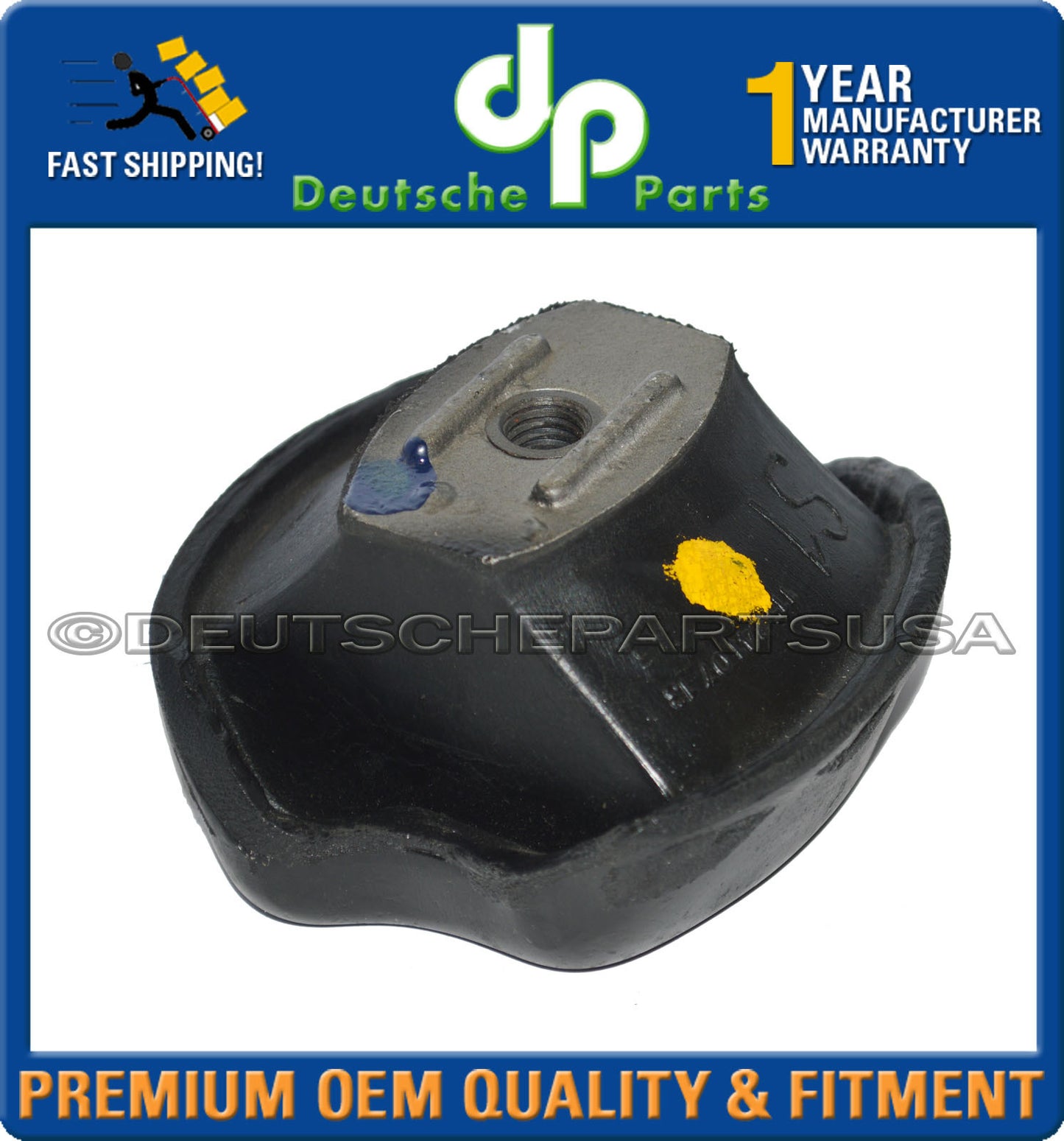Engine Motor Mounts Support Bushing For Mercedes 220 230 240D W/O AC LH+RH Set 2