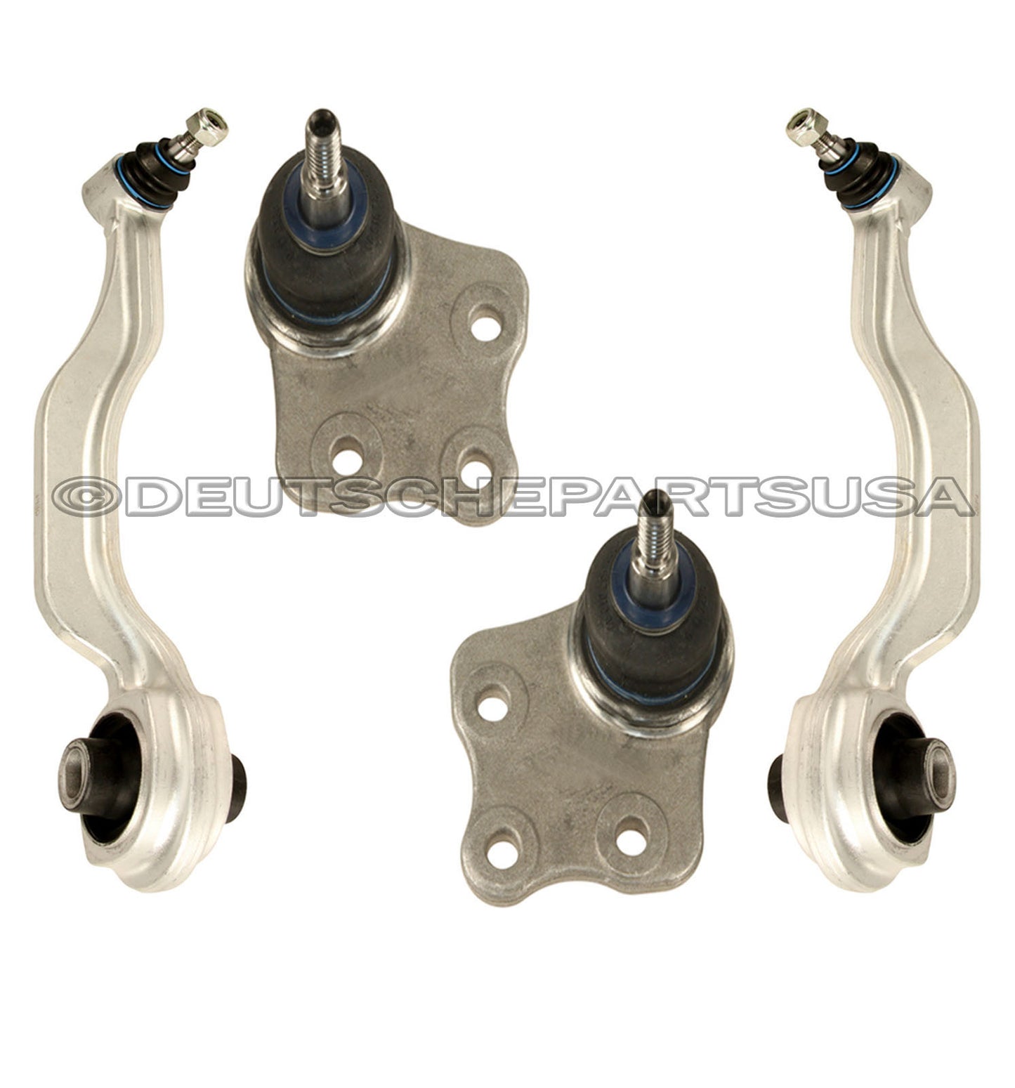 Mercedes W211 E Control Thrust Strut Arm + Upper + Lower Ball Joint Joints Set 6
