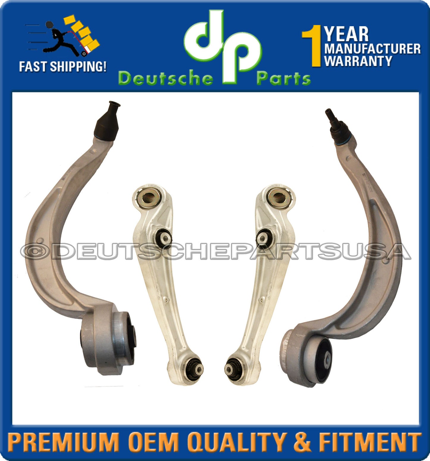 Porsche Macan FR RR UPPER LOWER Control Arm Ball Joint Tie Rod Suspension Kit 18