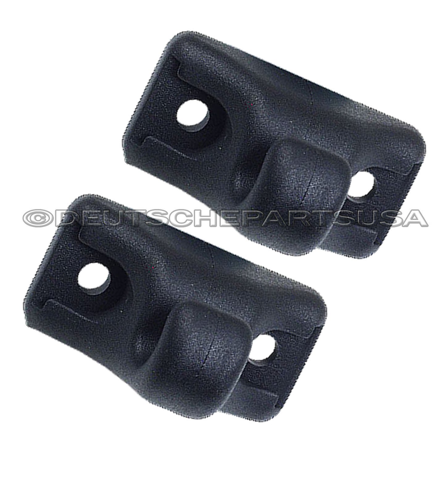 OEMQ SUNVISOR SUN VISOR BRACKET CLIP 94473143900 for PORSCHE 924 944 968 SET 2