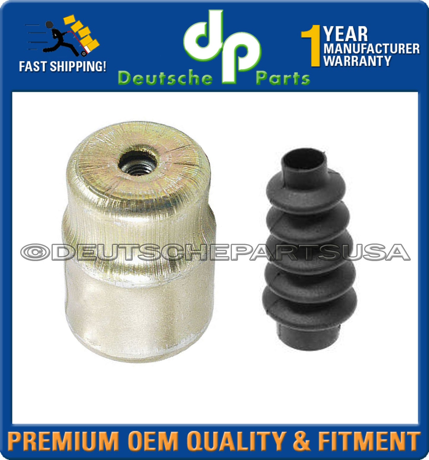 Porsche 911 912 930 ACCELERATOR THROTTLE ROD COUPLING + Boot Rear Body wall SET