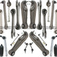 PORSCHE 911 996 C4 4S Control COFFIN Arm Arms Ball Joint Joints SUSPENSION KIT