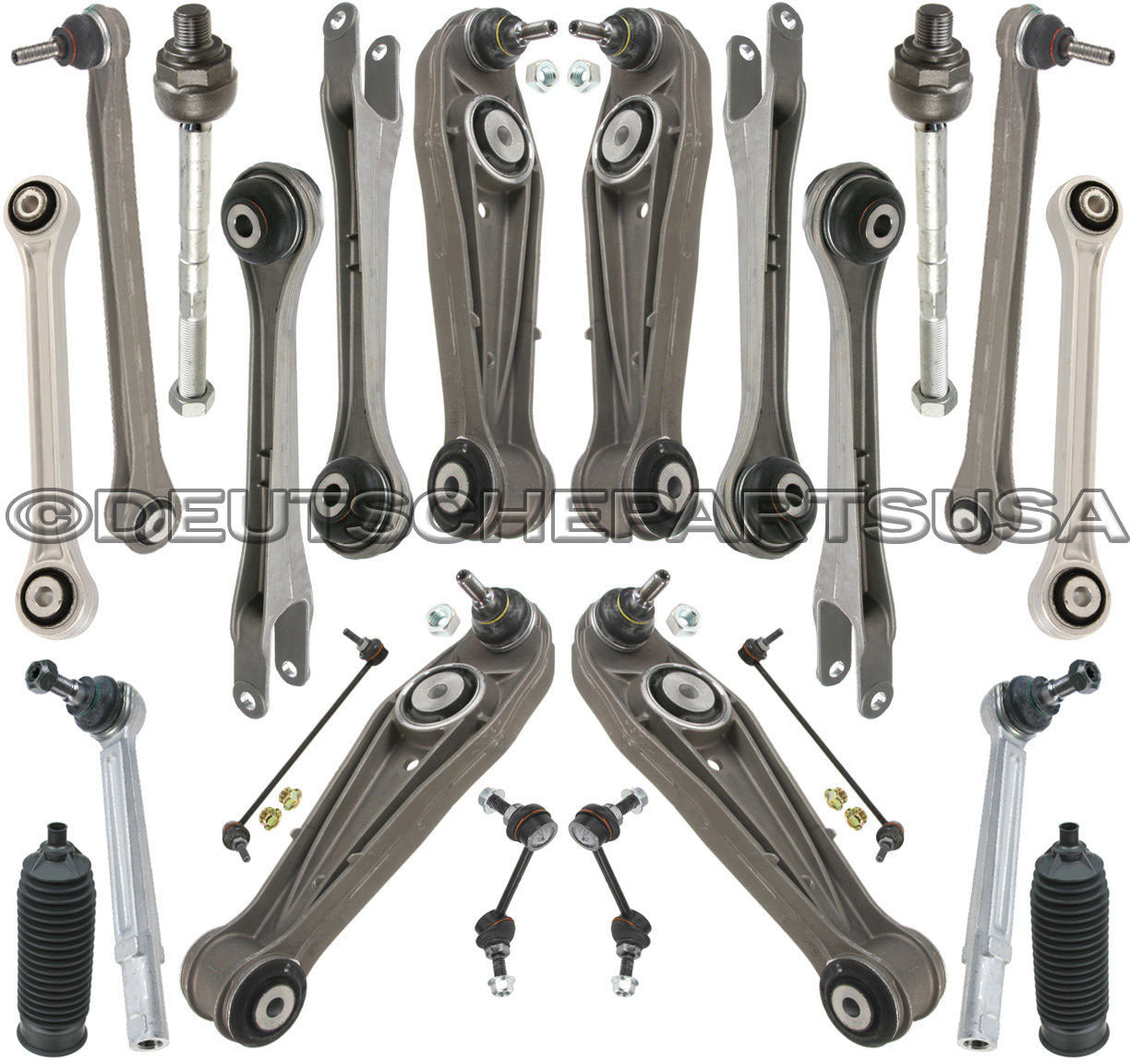 PORSCHE 911 996 C4 4S Control COFFIN Arm Arms Ball Joint Joints SUSPENSION KIT