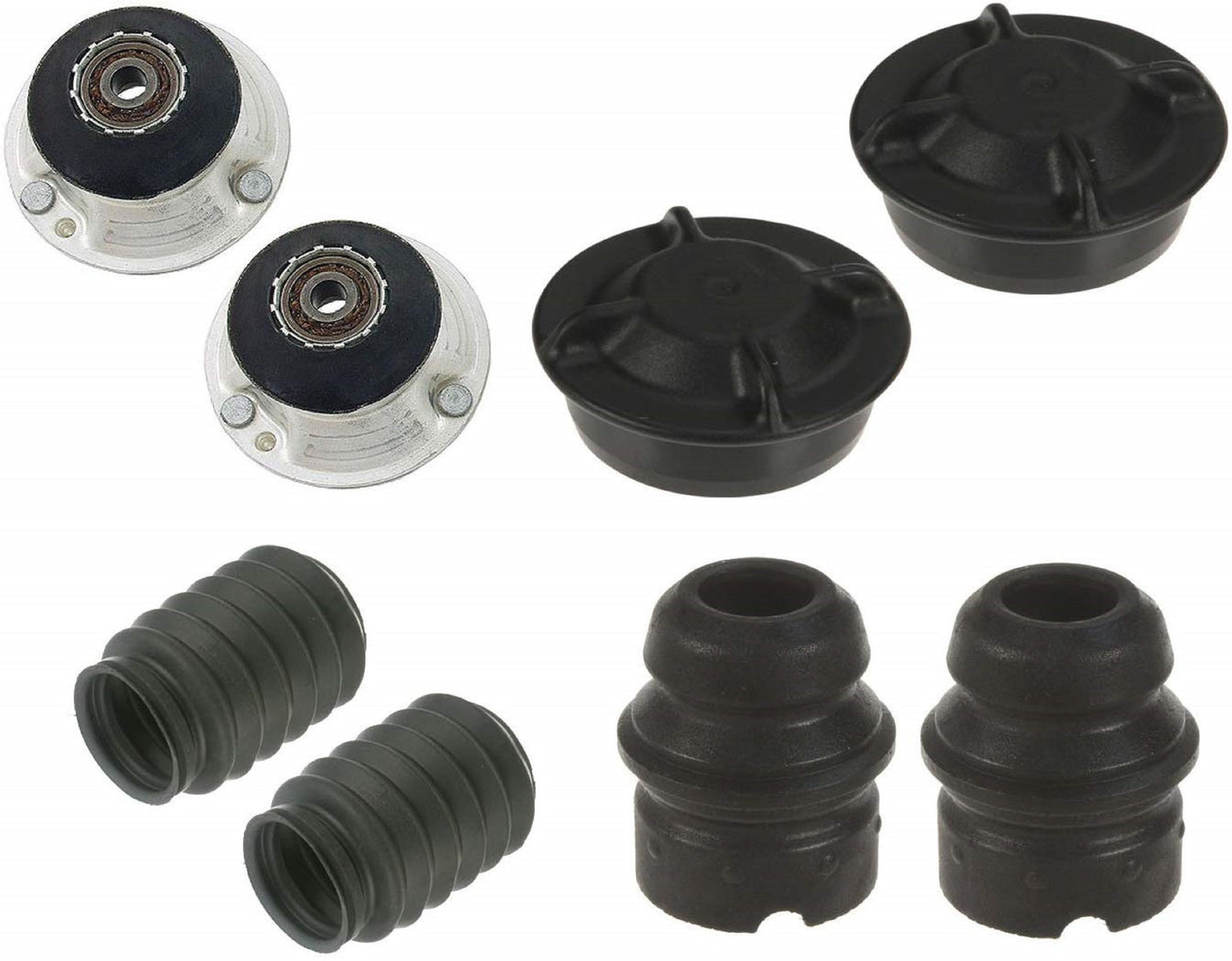 FRONT STRUT SHOCK MOUNTS BEARINGS SUSPENSION MOUNTING Kit 8