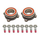 2 REAR WHEEL BEARING HUBS + BOLTS 33411095652 FOR BMW E39 E60 MODEL 525i, 528 & 540