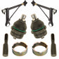 Lower Control Arm Ball JointBushing NUT PIN Set 8