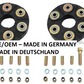 OEM Mercedes Driveshaft Bearing Support Mount Flex Disc Joint 1264100415 SET 4