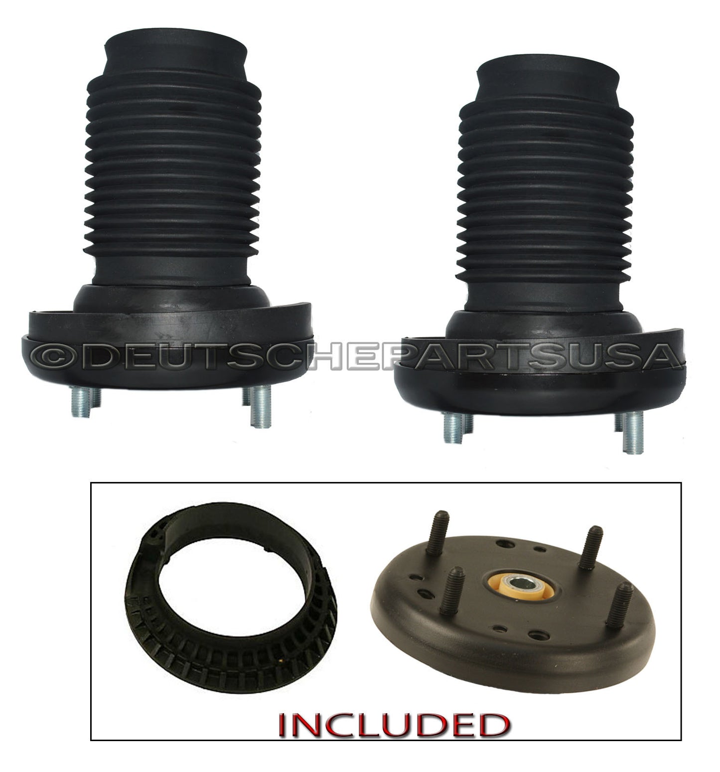 JAGUAR S-TYPE XF XFR Front STRUT SHOCK MOUNT MOUNTS SPRING SEAT XR858419 SET 6