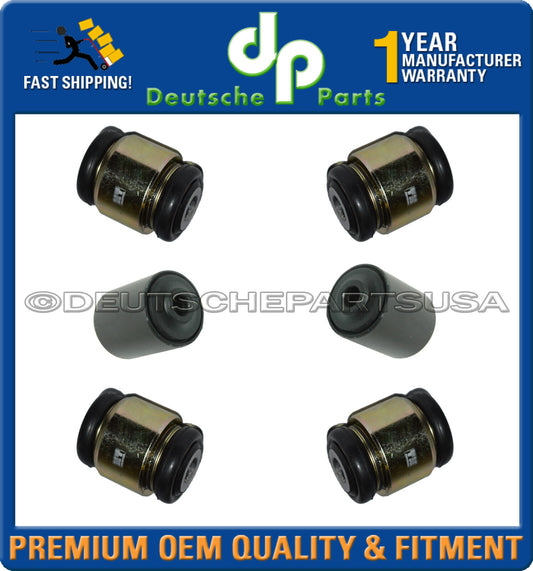 JAGUAR XJ Rear Lower Control Arm Fluid Hydrabushings LEFT + RIGHT SET 6