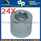 Porsche 911 930 Cylinder Head Nut 90110438202 901 104 382 02 Steel 18mm Set 24