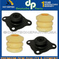 PORSCHE 928 FRONT UPPER SHOCK STRUT MOUNT MOUNTS BUMP STOP L+R 92834305101 Set 4
