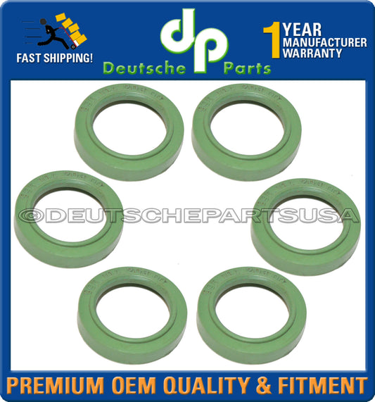 Porsche 911 Boxster Cayman Spark Plug Seal- Inner 99610420300 GENUINE Set of 6