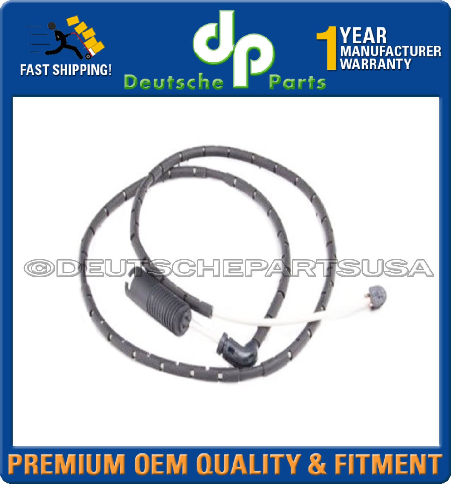 FRONT+REAR BRAKE PAD WEAR SENSOR INDICATOR 34353411756 + 34353411757 BMW E83 X3