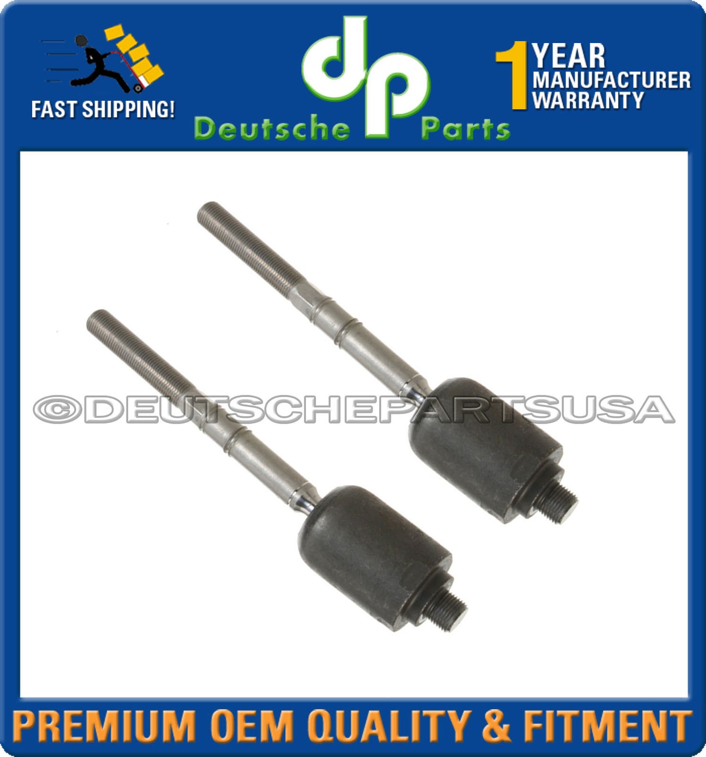 MERCEDES W220 4MATIC 4-MATIC INNER STEERING TIE ROD RODS LEFT RIGHT KIT - 2 pc