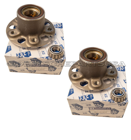 MERCEDES W204 W207 R172 C E SLK FRONT WHEEL BEARINGS HUBS L+R 2043300625 SET 2