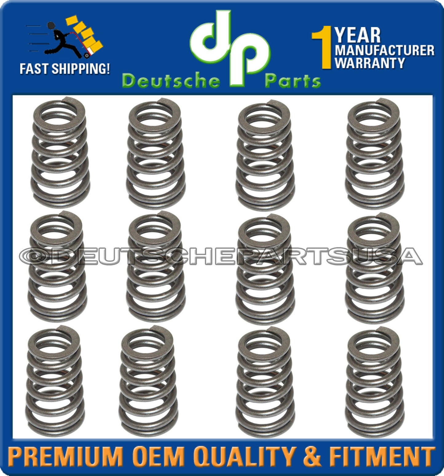 For Porsche 911 Boxster Cayenne Engine Valve Spring 996 105 119 53 Set of 12