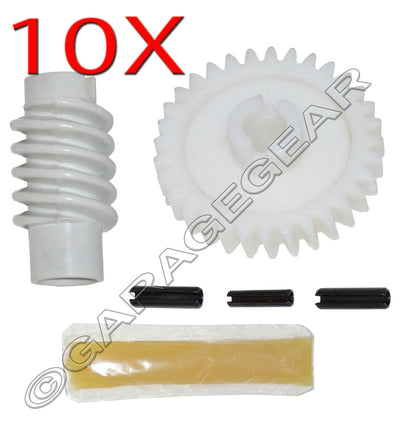 10 x Garage Door Opener LM Drive Gear + Worm Comp F Chamberlain Craftsman 41A281