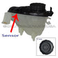 Mercedes 1645000049 Coolant Reservoir Overflow Expansion Tank + Cap + Sensor SET