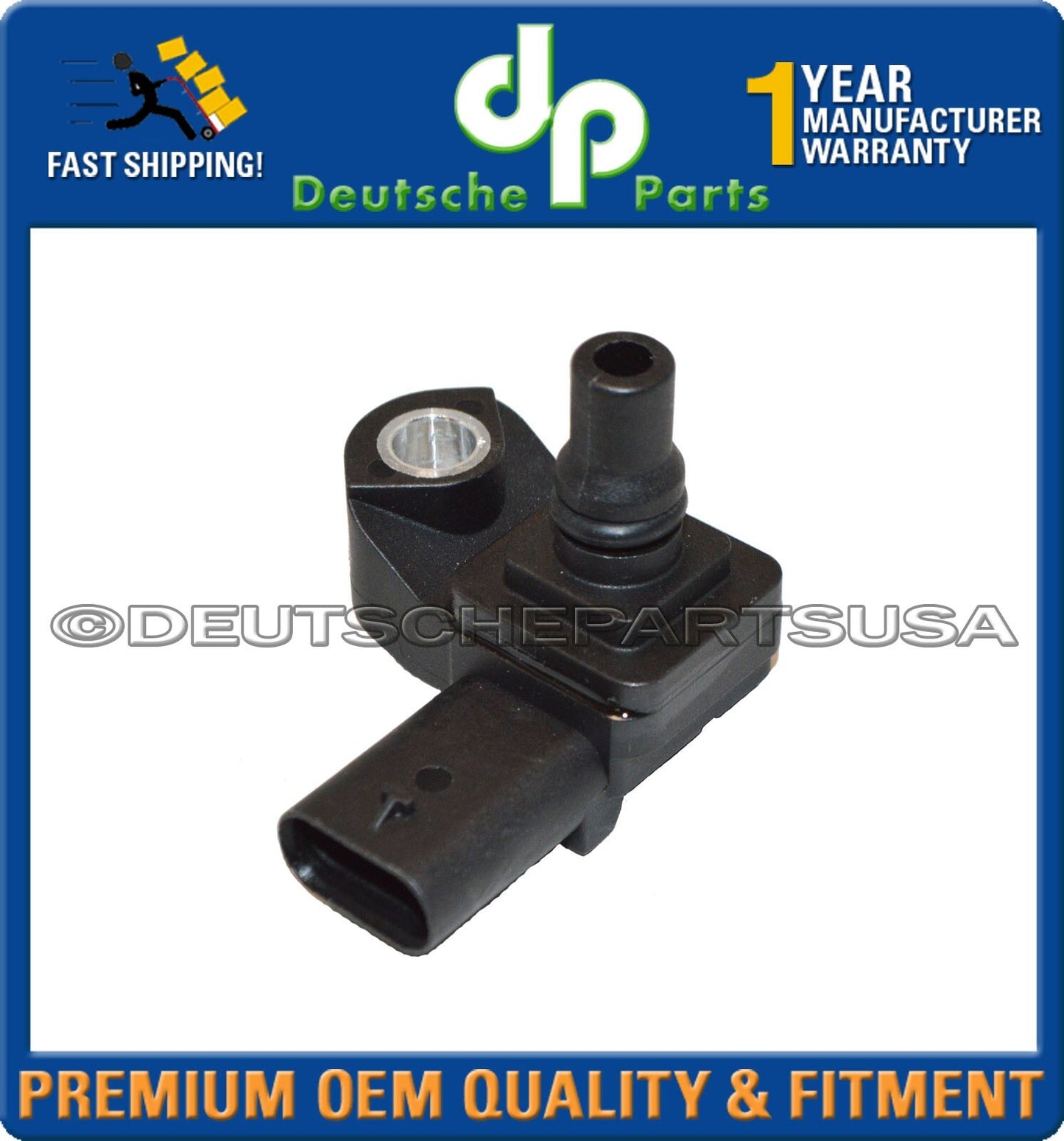 For BMW F30 328d F10 535d F01 740Ld F15 X5 Manifold Pressure Sensor 13627804742