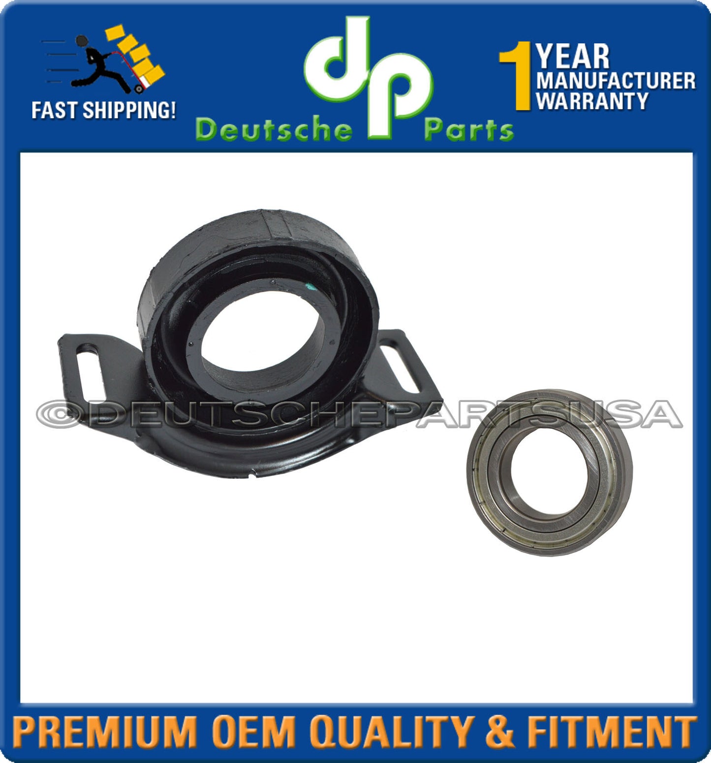For Mercedes R107 W116 Drive Shaft Center Support Mount w/Bearing 1234101081