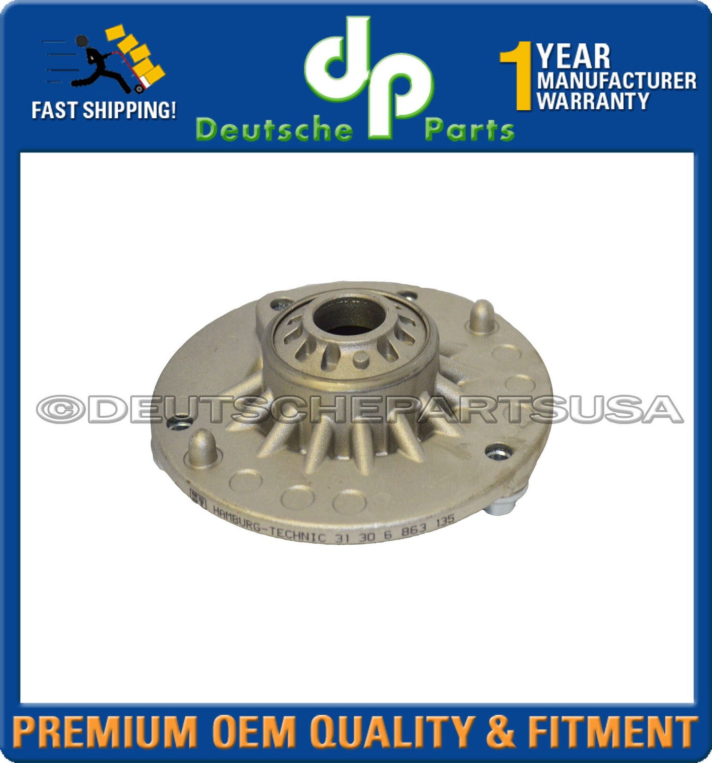 Front Strut Mount + Bearing fr BMW F30 F22 F32 F34 F36 Left / Right 31306880438
