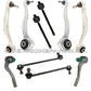 Mercedes W204 FRONT CONTROL ARM BALL JOINTS Wheel Hub Bearing SUSPENSION KIT 12