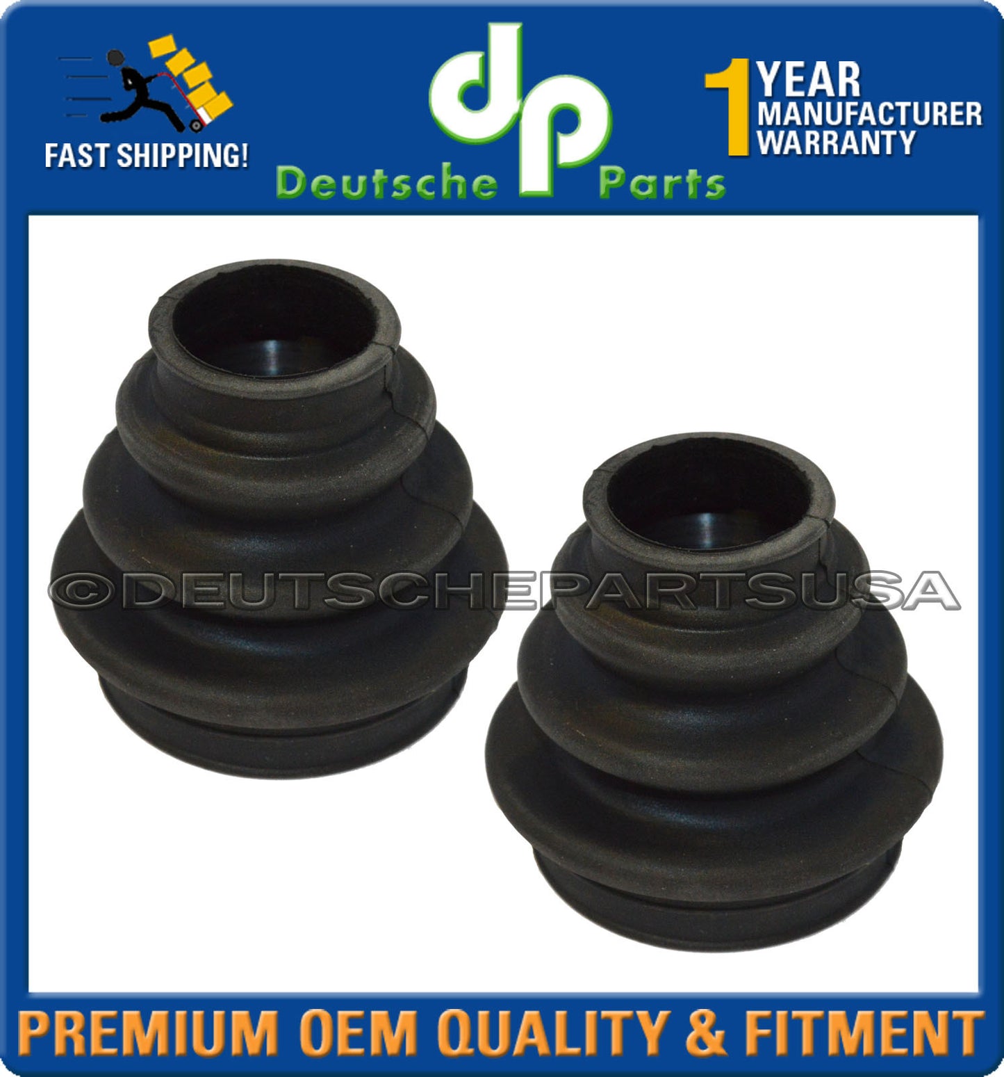 Porsche 911 Boxster Cayman Rear Axle Boot 99633229300 996 332 293 00 Set of 4