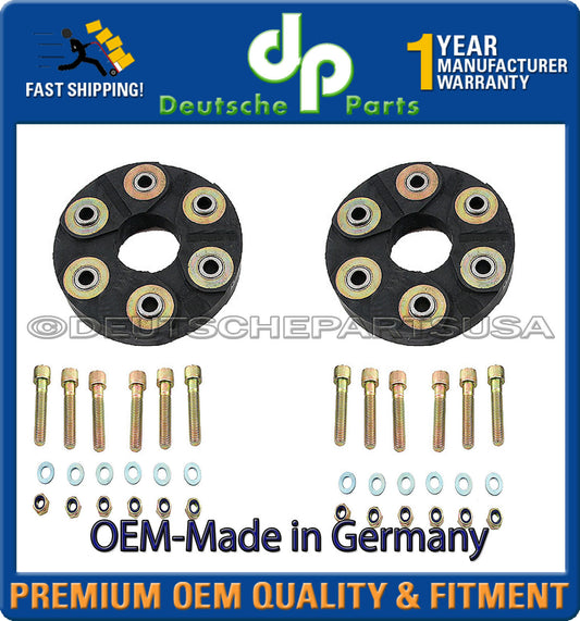 Genuine EO OEM Mercedes W116 W124 W126 Driveshaft Flex Disc Joint 1264100415 SET