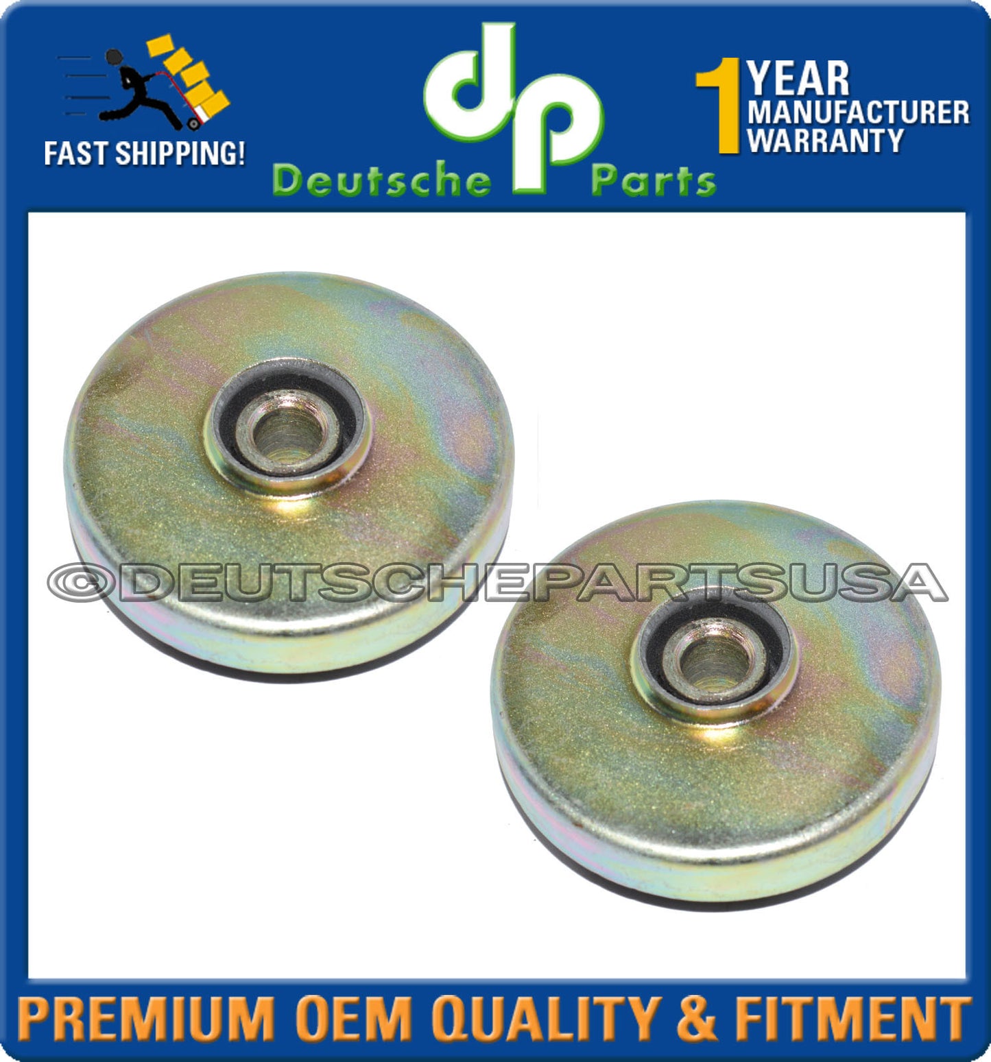 Mercedes 1243511342 Suspension Differential Mount to Rear Subframe SET of 2