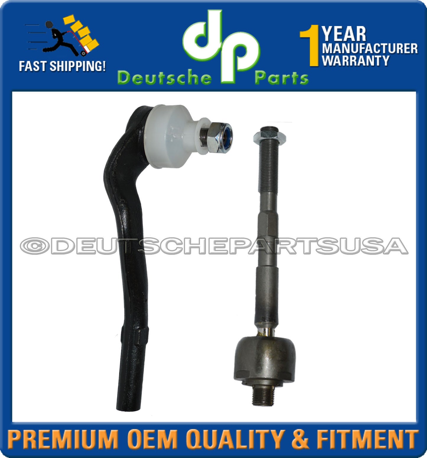Mercedes W212 E Class Inner Outer Tie Rod End Stabilizer Sway Bar Link L+R Set 6