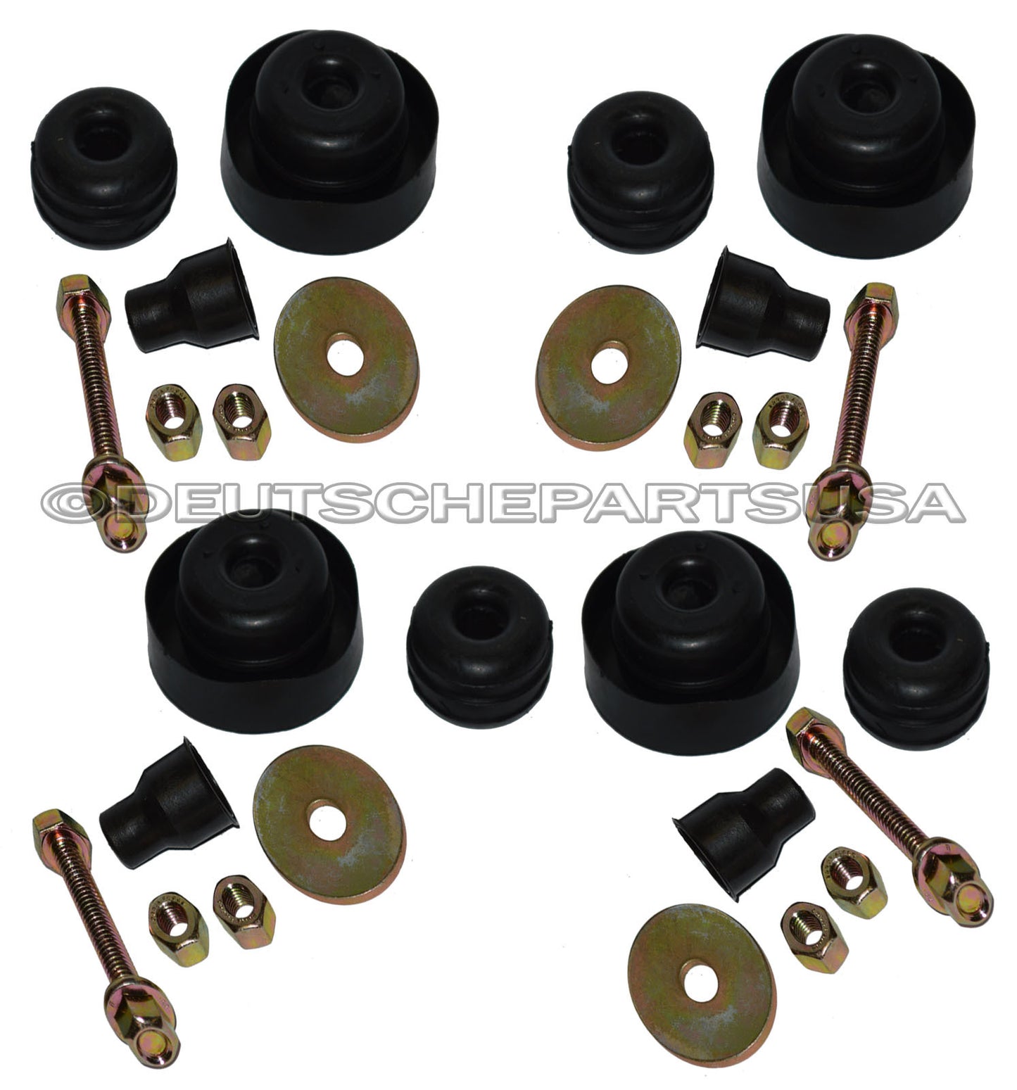 Mercedes R170 W202 W208 W210 Mounting KIT For Shock Absorber 2109900399 Set of 4