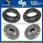 Saab 9-3 Front Shock Strut Mount Mounts + Bearing Bearings LH+ RH 13188763 SET 4