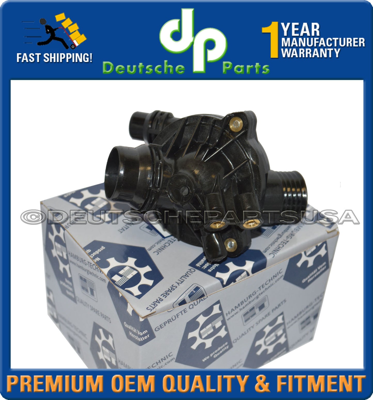 BMW E70 E71 X5 X6 ENGINE Cooling Thermostat + Housing ASSEMBLY 11537550172