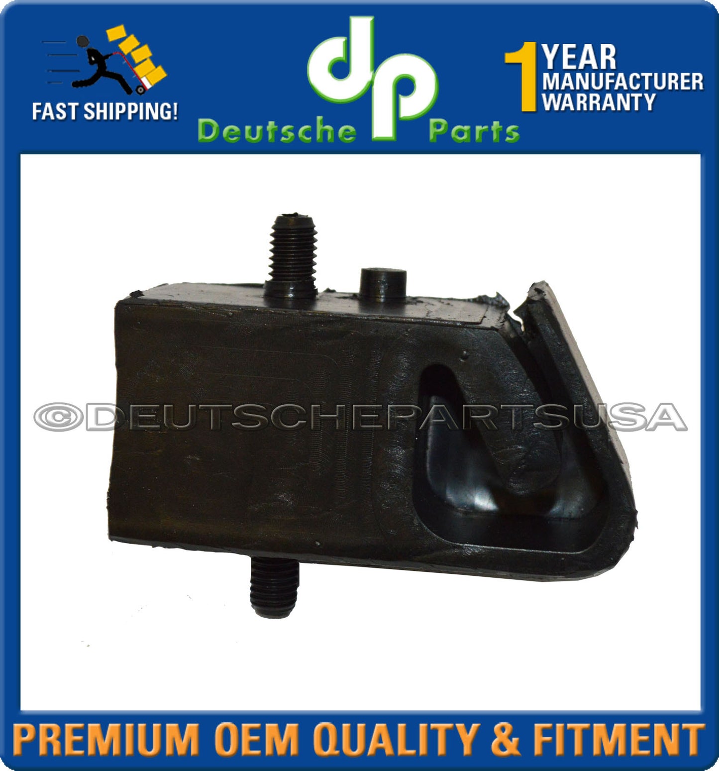 BMW E10 1600 1602 2002 LH Engine Mount Rectangular 11 81 1 109 351 11811109351