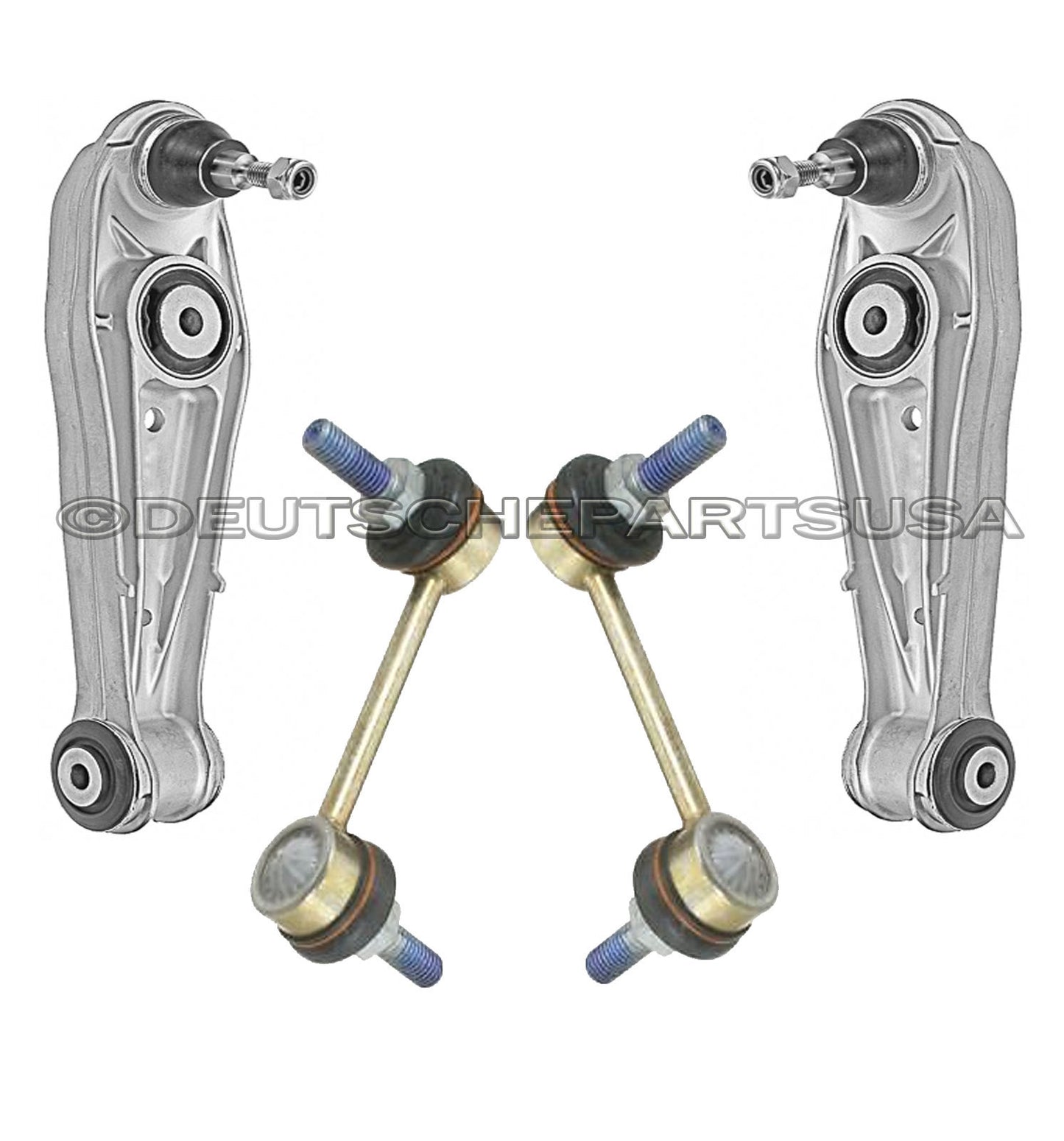 PORSCHE 911 996 Rear Control ARM Arms Ball Joint Sway Stabilizer Bar Links SET 4