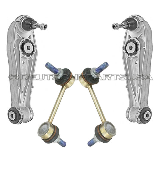 PORSCHE 911 996 Rear Control ARM Arms Ball Joint Sway Stabilizer Bar Links SET 4