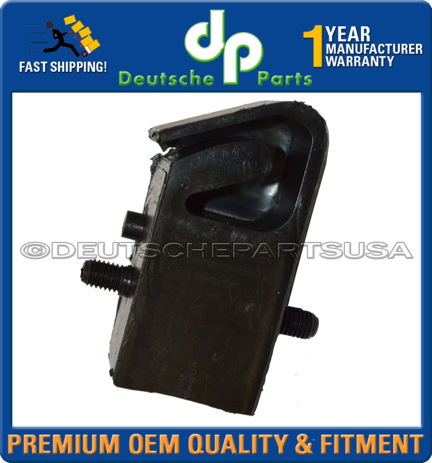 BMW E10 1600 1602 2002 LH Engine Mount Rectangular 11 81 1 109 351 11811109351