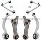 UPPER + LOWER CONTROL ARMS BALL JOINTS TOE LINK JAGUAR XK XKR SUSPENSION KIT 22