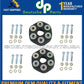 MERCEDES W108 W126 280 300 SE C FLEX DISC PROPELLER SHAFT KIT 1264100215 Set 2