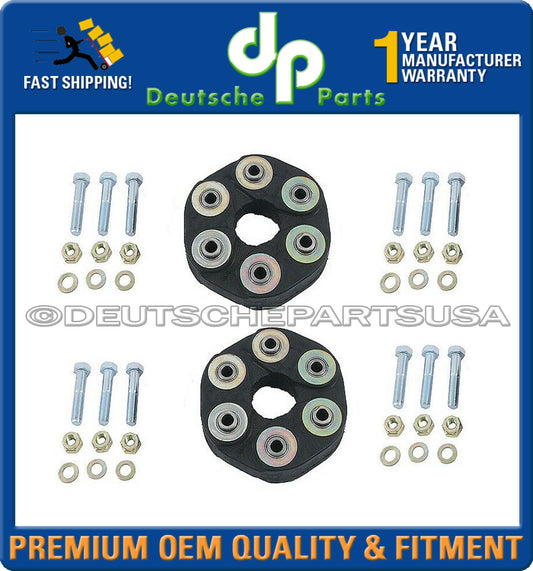 MERCEDES W108 W126 280 300 SE C FLEX DISC PROPELLER SHAFT KIT 1264100215 Set 2