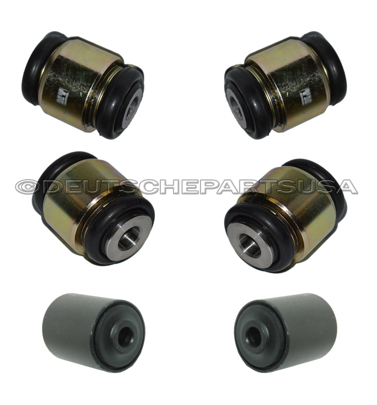 JAGUAR XK XKR Rear Lower Control Arm Fluid Hydrabush HYDRA bushings SET 6