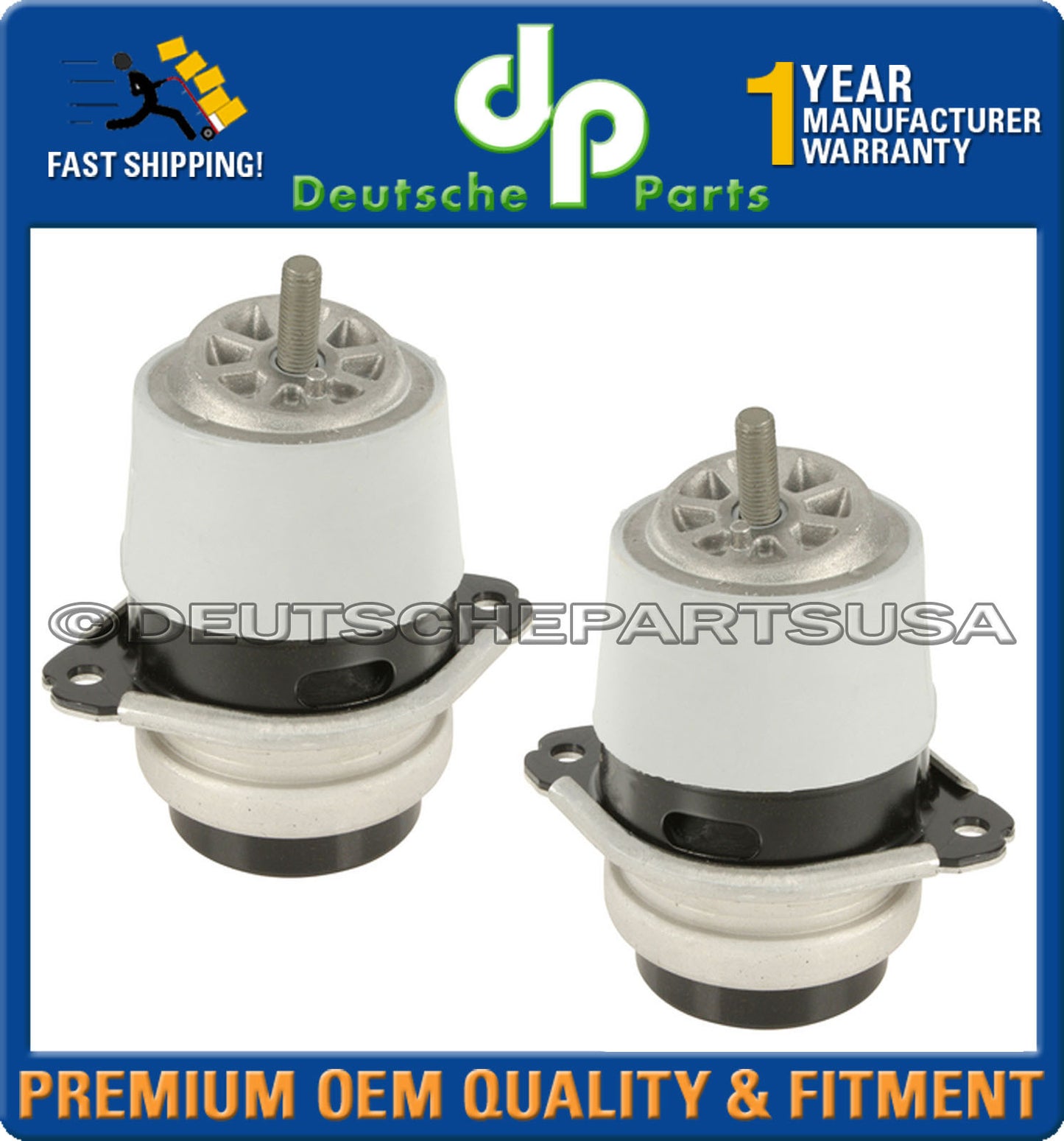 PORSCHE CAYENNE 3.2 3.6 V6 Engine Motor Mount Mounts LH + RH SET 95537504900 x 2