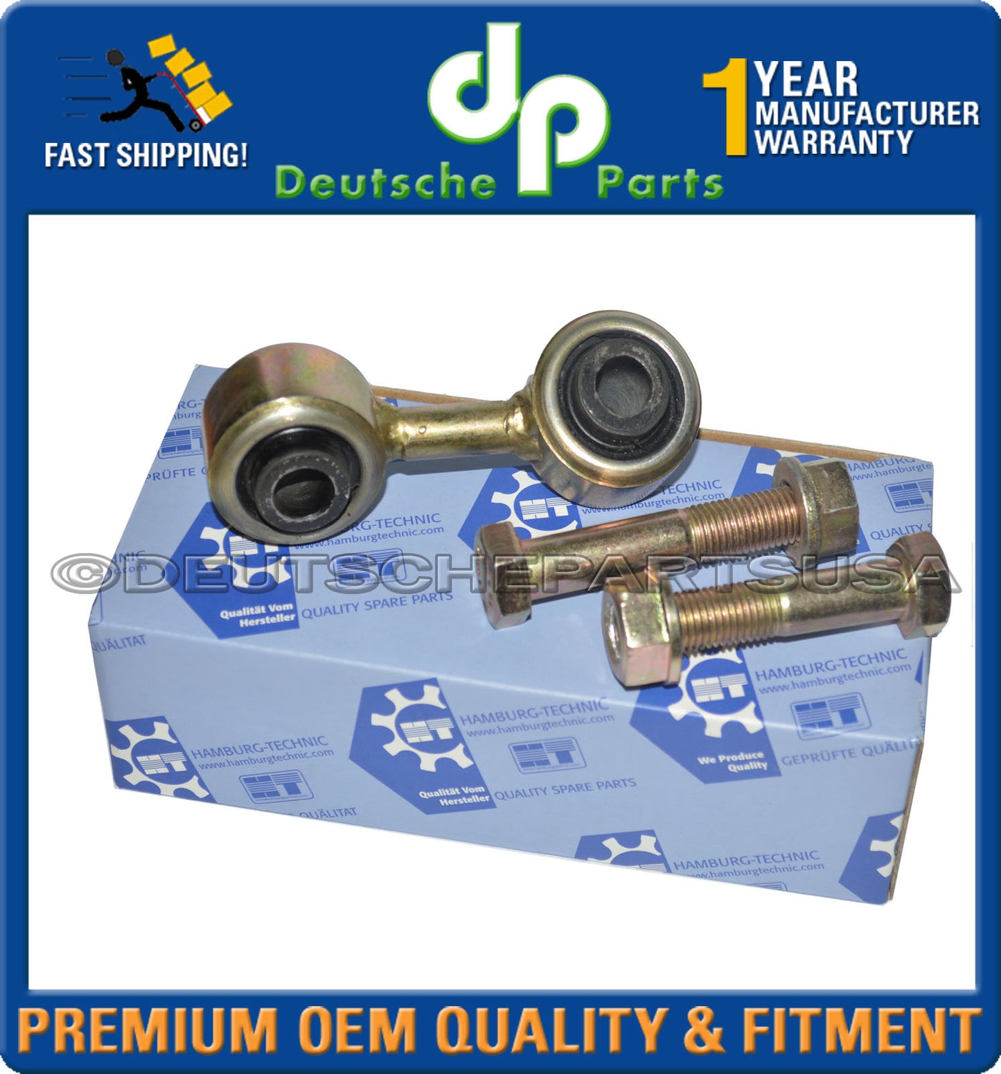 Porsche 911 930 REAR SWAY Stabilizer BAR Drop Link 93033307100 LEFT