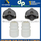 For MERCEDES W204 C300 C350 FRONT UPPER STRUT MOUNT SHOCK BUMP STOP L+R Set 4