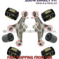 JAGUAR XJ Rear Lower Control Arm Fluid Hydrabushings LEFT + RIGHT SET 6