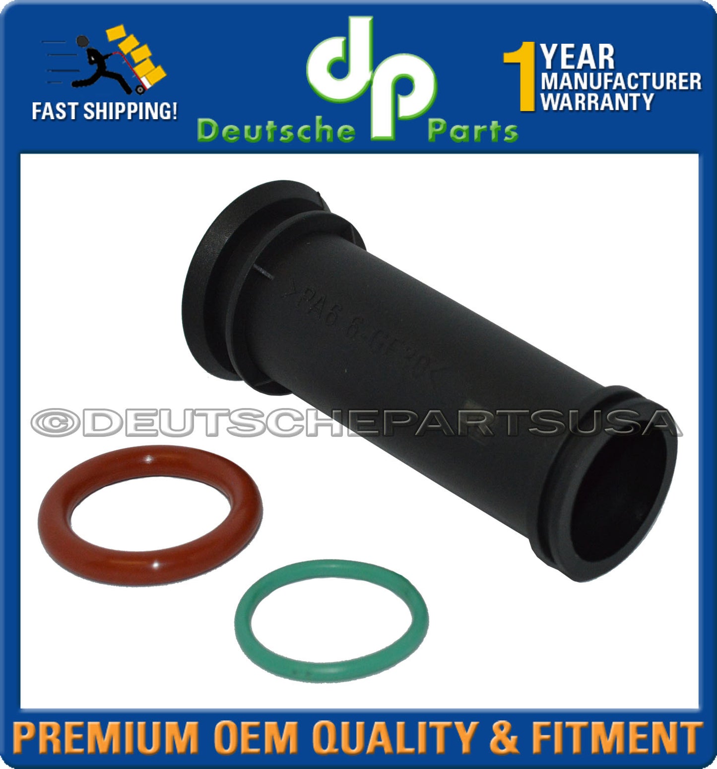 Porsche 911 996 Boxster Spark Plug Tube w/ O'rings 996 105 325 52 99610532552
