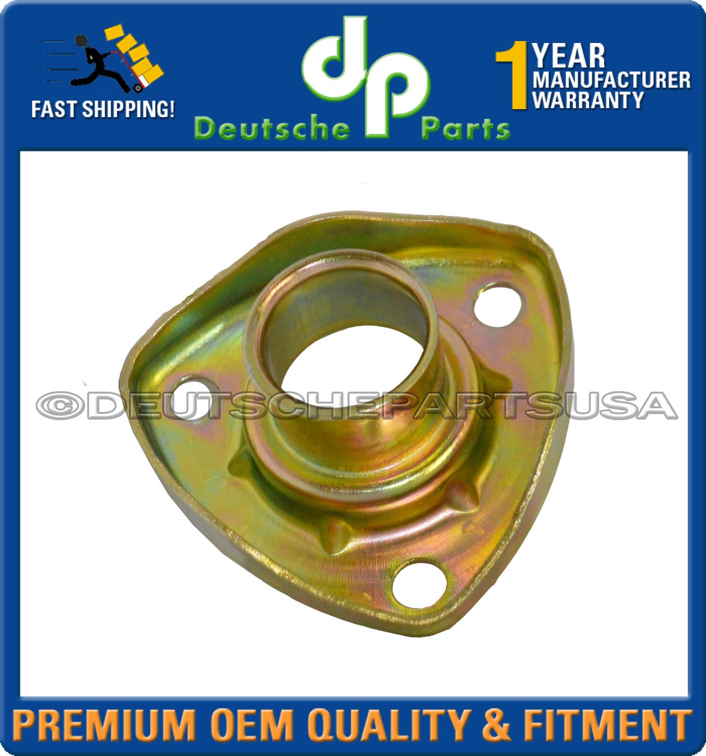 PORSCHE 911 912 914 Front Sway Bar Bushing Bracket in Wheel Housing 90134375401