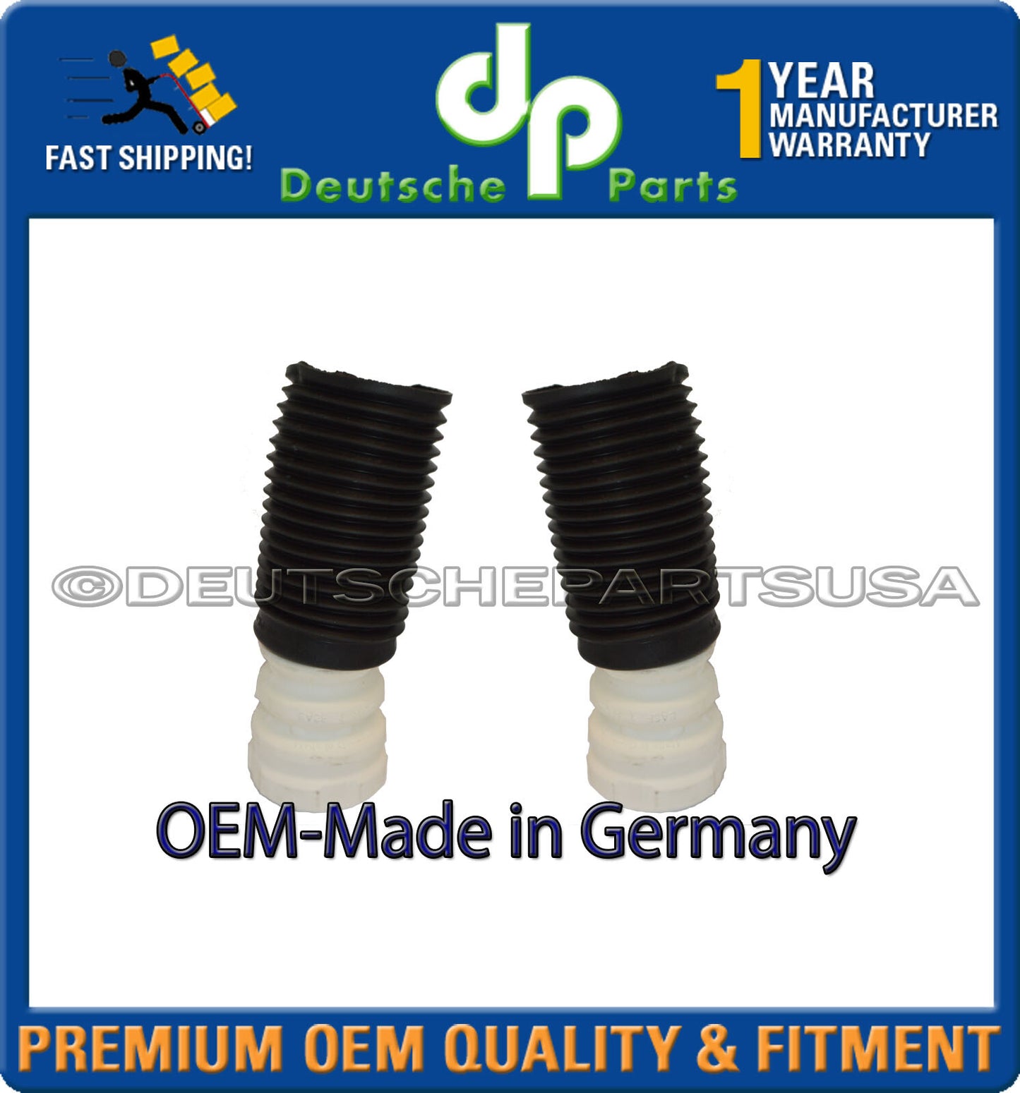 Front Strut Shock Mount Bearing Bump Stop Dust Boot fr BMW F25 F26 X3 X4 Set 10
